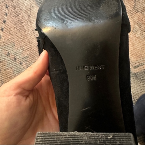 Nine West Rounded Toe Heels sz 9.5 - Picture 4 of 4